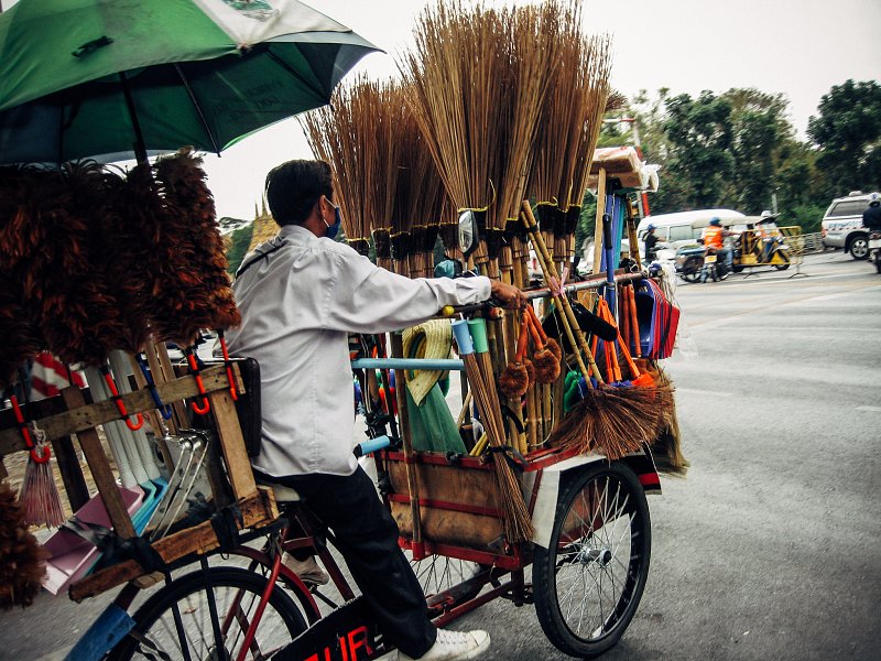 Broom Seller