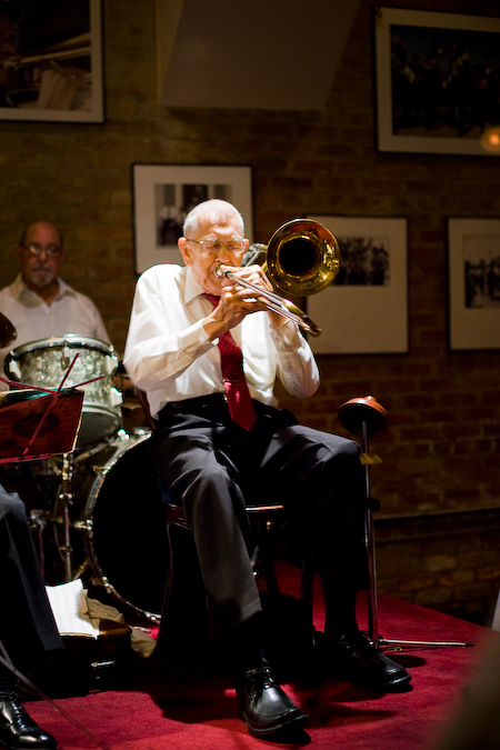 98 Year Old Trombone Player